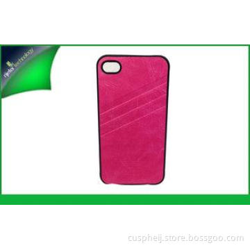 Customized Simple Protective TPU + PU Leather Iphone 5 Phon